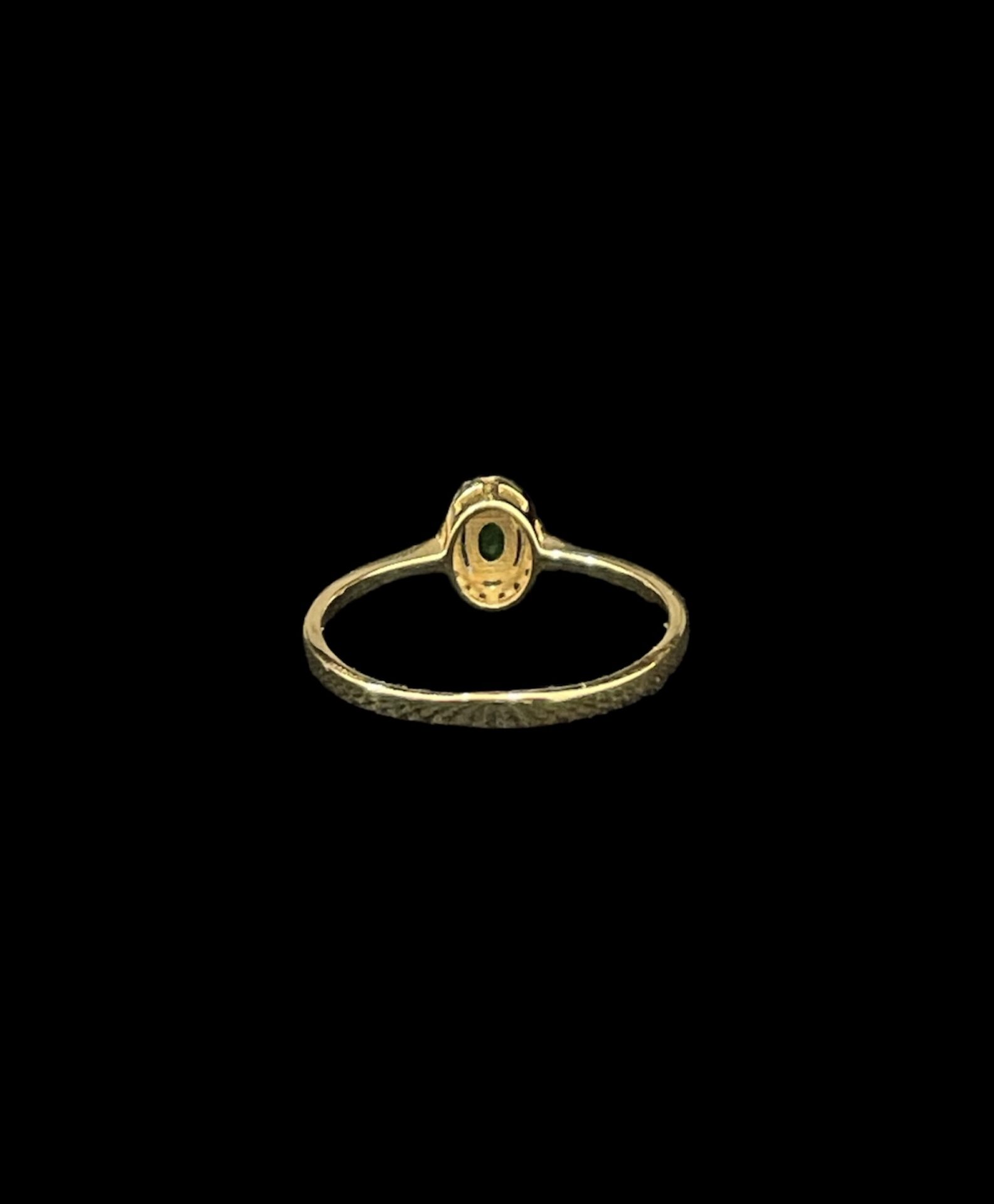 Bague Empierrée Verte – Image 3